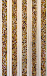 Patented amber lining for sauna and SPA